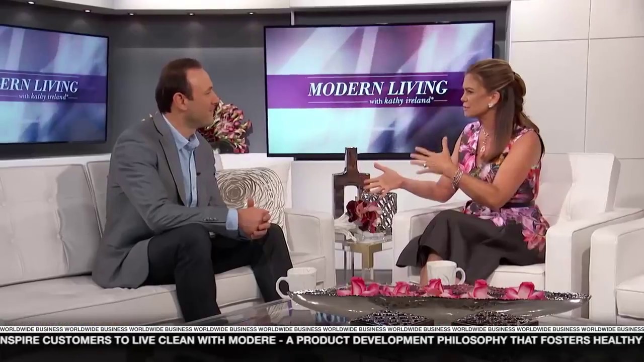 Modere featured on Modern Living with kathy ireland